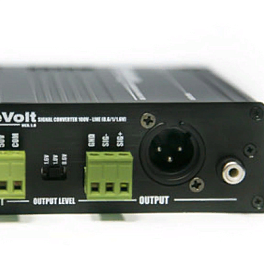 CVGaudio ReVolt (ver.1), одноканальный преобразователь спикерного сигнала трансляционных систем