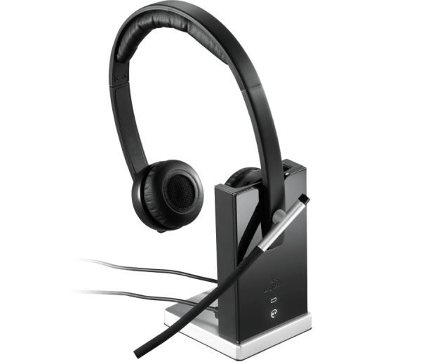 Logitech H820e Dual, беспроводная гарнитура для компьютера Logitech H820e Dual, беспроводная гарнитура для компьютера