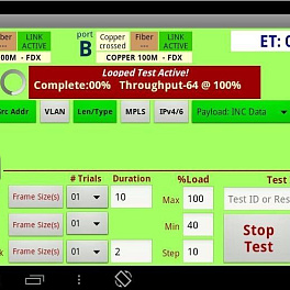 Greenlee DS 10G Ethernet - интерфейсная опция Ethernet для DataScout 10G