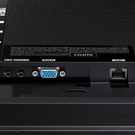 Samsung DC32E 32". 350 кд/м2, опциональные сменные декоративные рамки, базовое воспроизведение контента ( USB, MI Lite)
