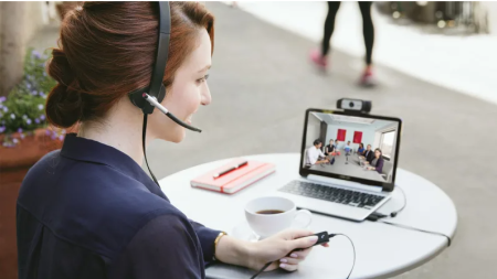 Logitech USB Headset H650e Stereo, USB компьютерная гарнитура