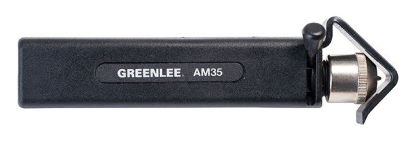 Greenlee AM 35 - регулируемый стриппер для внешней изоляции (25 - 35 мм) Greenlee AM 35 - регулируемый стриппер для внешней изоляции (25 - 35 мм)