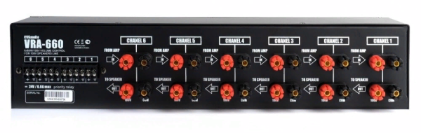 CVGaudio VRA-660, шестиканальный регулятор громкости CVGaudio VRA-660, шестиканальный регулятор громкости
