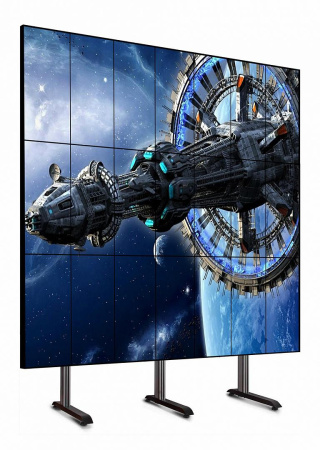 Бесшовный ЖК дисплей Full HD 46”, межпанельный шов 2.3/1,2 мм, 1920х1080 пикс., 700 кд/м2, 3500:1, LED подсветка, угол обзора 178 град., входы VGA, DVI, HDMI, CVBS; 160 Вт Бесшовный ЖК дисплей Full HD 46”, межпанельный шов 2.3/1,2 мм, 1920х1080 пикс., 700 кд/м2, 3500:1, LED подсветка, угол обзора 178 град., входы VGA, DVI, HDMI, CVBS; 160 Вт