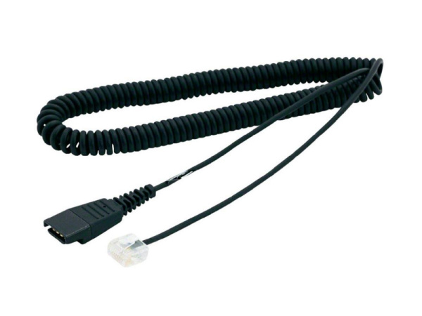 Jabra [8800-01-94] - Шнур с QD на RJ45, витой, 50 см - 2 м, для Siemens Open Stage 