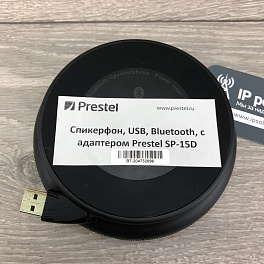 Prestel SP-15D, спикерфон (USB+Bluetooth)