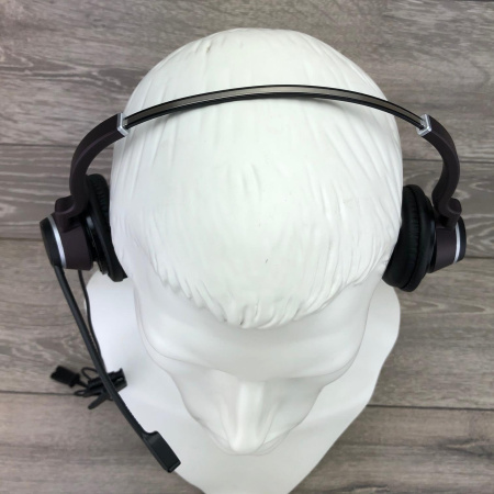 JPL Connect 2 - профессиональная проводная гарнитура с шумоподавлением, разъем QD, два динамика