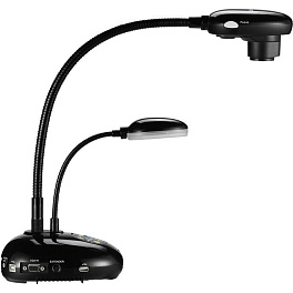 Lumens PC193, документ-камера настольная FullHD 1080p / 30fps, цифровой зум 10х, на гибком держателе, USB 2.0, дополнительная лампа, черного цвета