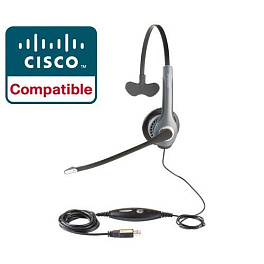 Jabra GN2000 USB CIPC Mono (20001-436), профессиональная телефонная гарнитура для контакт и call-центров