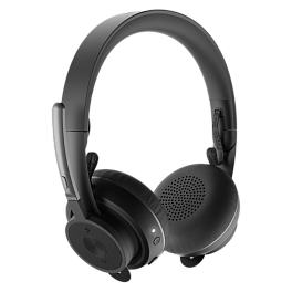 Logitech Zone Wireless MS Teams Headset, беспроводная Bluetooth гарнитура