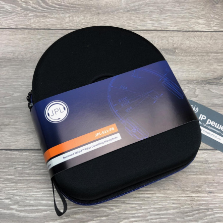 JPL-611-PB - профессиональная проводная гарнитура с шумоподавлением, разъем QD, два динамика