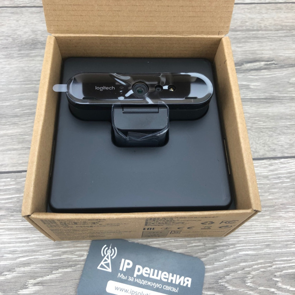 Logitech Webcam BRIO,  USB-камера для конференций с поддержкой 4K Logitech Webcam BRIO,  USB-камера для конференций с поддержкой 4K