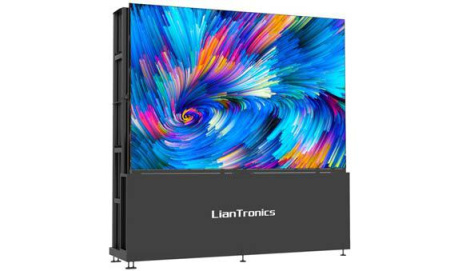 Светодиодный экран, внутреннее применение, малый шаг пикселя 0,8 мм, фронтальный доступ, размер панели 325х365х88 мм