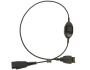Jabra [8800-00-76] - Шнур QD на Siemens Slim-Lumberg, прямой 