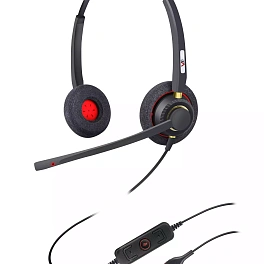 VoiceXpert VXH-500DM-S, проводная USB-гарнитура