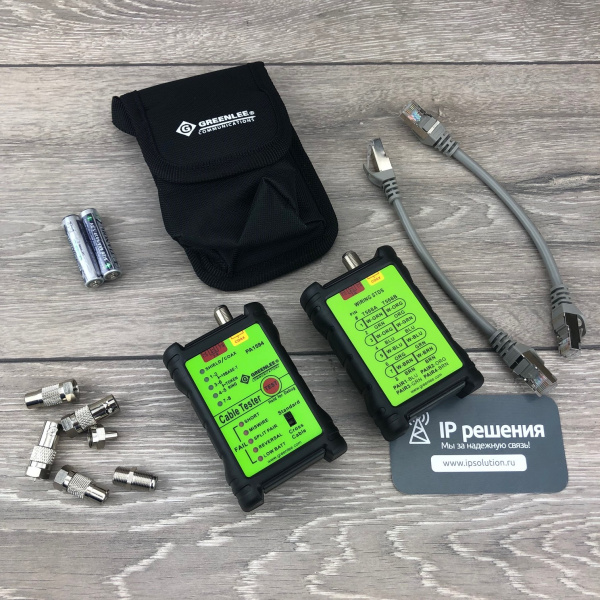 Greenlee 1594 - LAN & A/V Cable-Check - кабельный тестер Greenlee 1594 - LAN & A/V Cable-Check - кабельный тестер