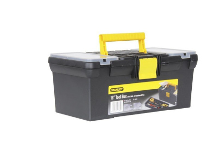 Stanley 1-93-335 - ЯЩИК ДЛЯ ИНСТРУМЕНТА С 2-МЯ ОРГАНАЙЗЕРАМИ В КРЫШКЕ И ЛОТКОМ ПЛАСТМАССОВЫЙ (39,4 x 22,2 x 16,2 СМ) Stanley 1-93-335 - ЯЩИК ДЛЯ ИНСТРУМЕНТА С 2-МЯ ОРГАНАЙЗЕРАМИ В КРЫШКЕ И ЛОТКОМ ПЛАСТМАССОВЫЙ (39,4 x 22,2 x 16,2 СМ)