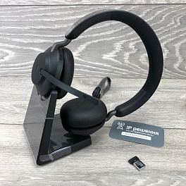 Гарнитура Jabra Evolve2 65, Link380a UC Stereo Stand Black (26599-989-989)