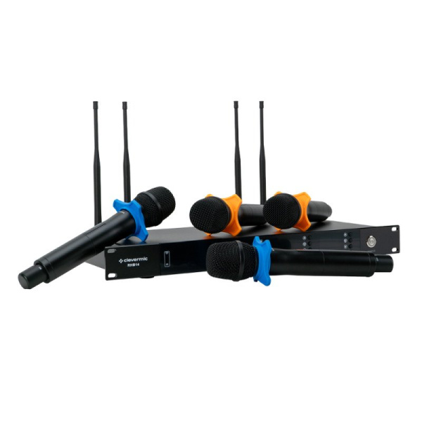 CleverMic RH14, радиосистема с 4 ручными микрофонами