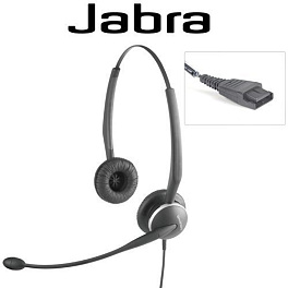 Jabra GN2100 Duo (2129-82-04), профессиональная телефонная гарнитура для контакт и call-центров