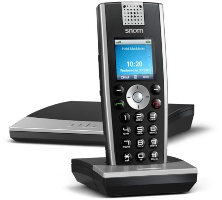 SNOM m9 DECT, SIP-телефон (комплект база+трубка) SNOM m9 DECT, SIP-телефон (комплект база+трубка)