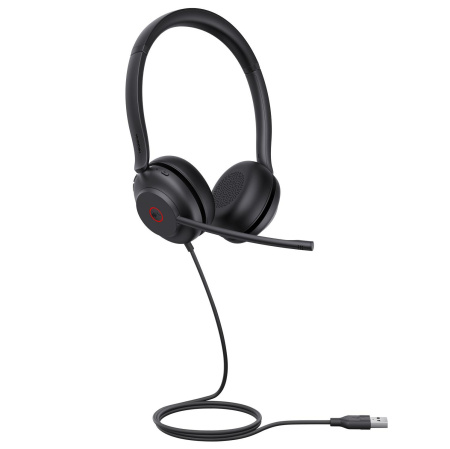 Yealink UH35 Dual UC, проводная USB гарнитура