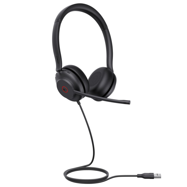 Yealink UH35 Dual UC, проводная USB гарнитура Yealink UH35 Dual UC, проводная USB гарнитура