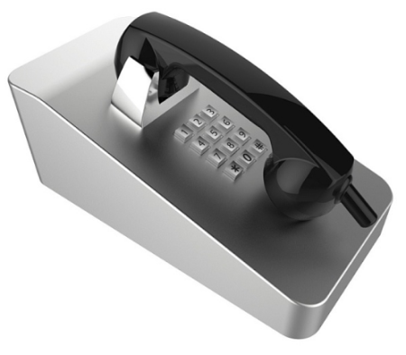 J&R JR211-FK, аналоговый защищенный телефон