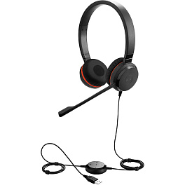 Jabra EVOLVE 30 II UC Stereo (5399-829-309), проводная USB-гарнитура для компьютера, Jack 3,5мм 