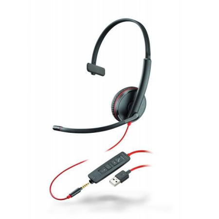 Plantronics BlackWire C3215-A - проводная гарнитура (jack 3.5/USB-A) Plantronics BlackWire C3215-A - проводная гарнитура (jack 3.5/USB-A)