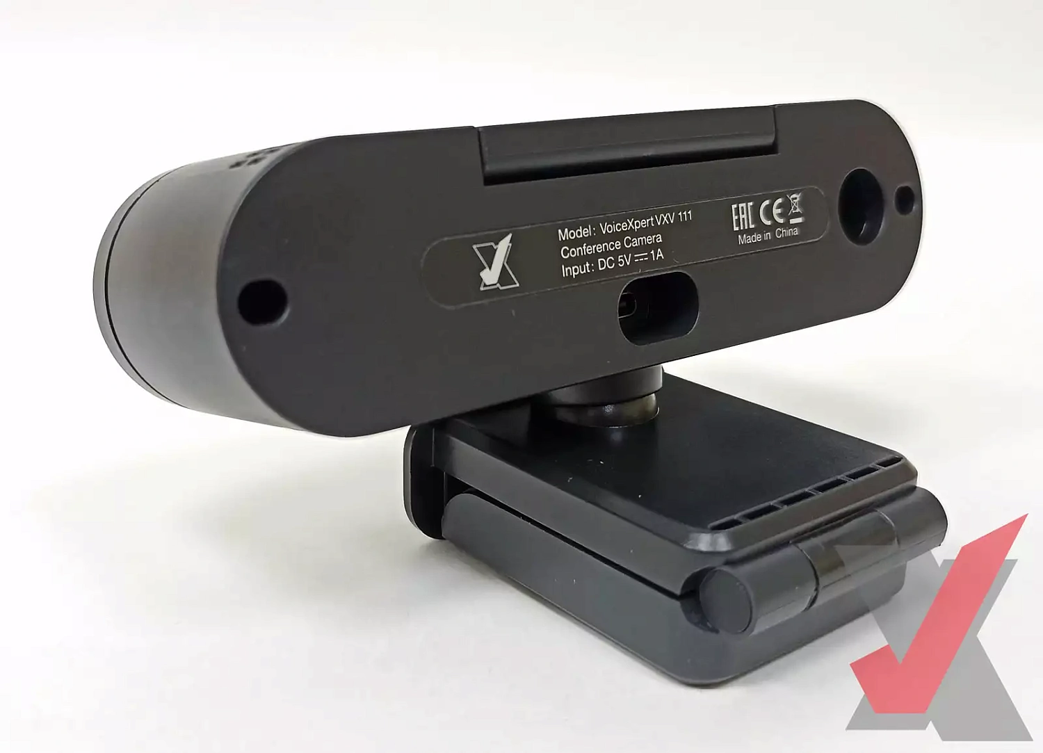 VoiceXpert VXV-111-UMS, веб-камера 2K, обзор 96°, встроенные микрофоны и динамик