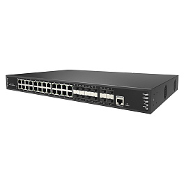 Prestel NS3-24C1-8F1-600P-4F10, poe l3 коммутатор