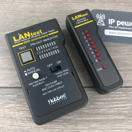 Hobbes LANtest Kit - кабельный тестер Hobbes LANtest Kit - кабельный тестер