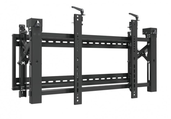 Для видеостен для панелей 43"-70", VESA макс. 600x400мм, до 70кг, микрорегулировки. Сервисное положение - POP-OUT + наклон.