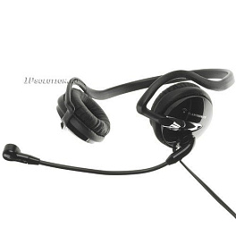 Plantronics Audio 345, компьютерная гарнитура  с затылочным оголовьем