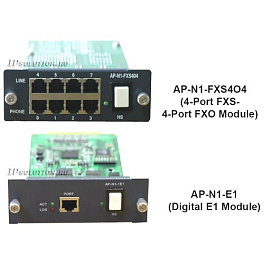 AddPac ADD-AP1800, цифровой VOIP шлюз (2E1)