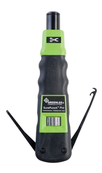 Greenlee SurePunch Pro PDT (PT-3593) - ударный инструмент для расшивки кабеля на кросс с лезвием 66 Greenlee SurePunch Pro PDT (PT-3593) - ударный инструмент для расшивки кабеля на кросс с лезвием 66