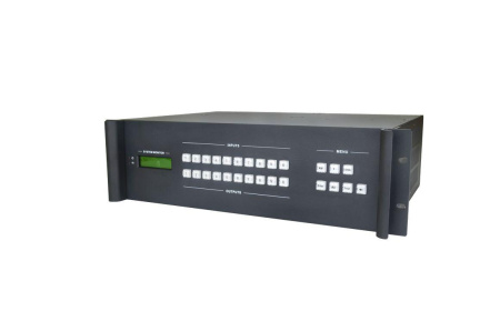 Модульный матричный коммутатор Digis MMA-16N, 16х16 (шасси), 4K, RS232, IR, TCP/IP
