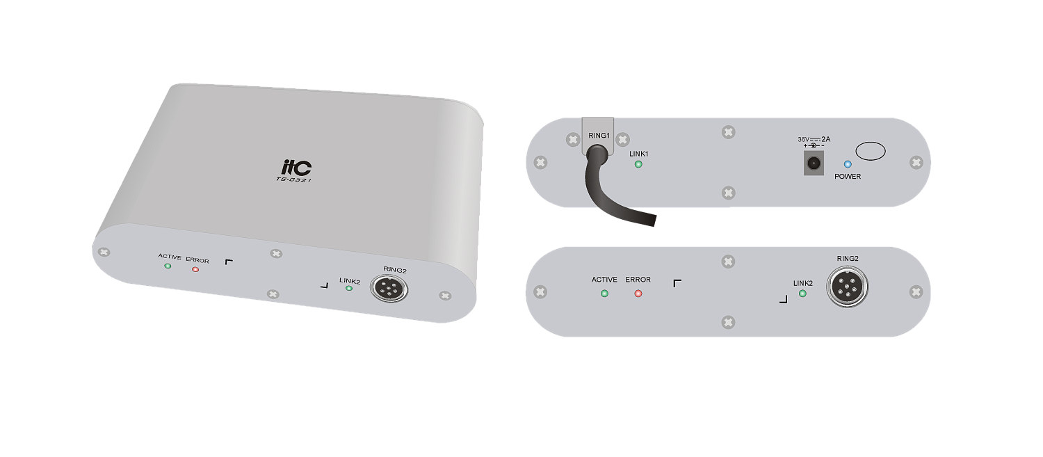 ITC TS-0321, удлинитель линии для кольцевого резервирования