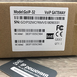 GOIP 32 , VoIP GSM-шлюз на 32 канала