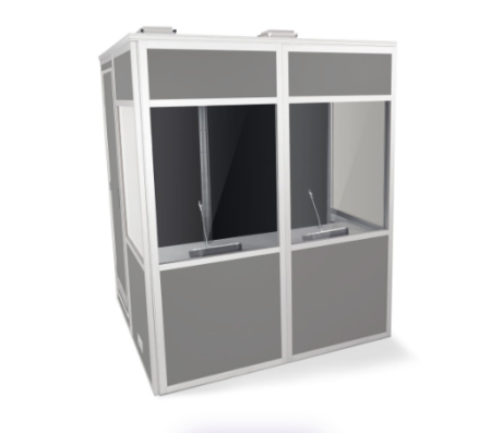 SPBAUDIO Eurocab-1, напольная кабина для двух синхронных переводчиков
