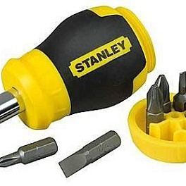 Stanley 0-66-357 ОТВЕРТКА "MULTIBIT STUBBY" СО СМЕННЫМИ ВСТАВКАМИ