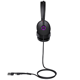 Yealink UH48 Dual UC USB-C/A, проводная гарнитура Yealink UH48 Dual UC USB-C/A, проводная гарнитура