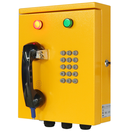 J&R Technology JR101-FK-CR-M8, промышленный SIP-телефон
