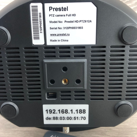 Prestel HD-PTZ612A, камера для видеоконференцсвязи 