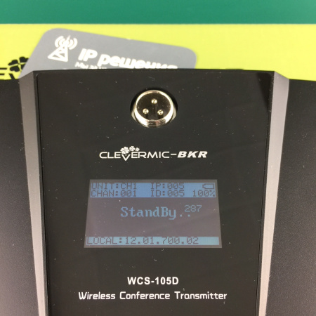 BKR WCS-105D, беспроводной микрофонный пульт делегата