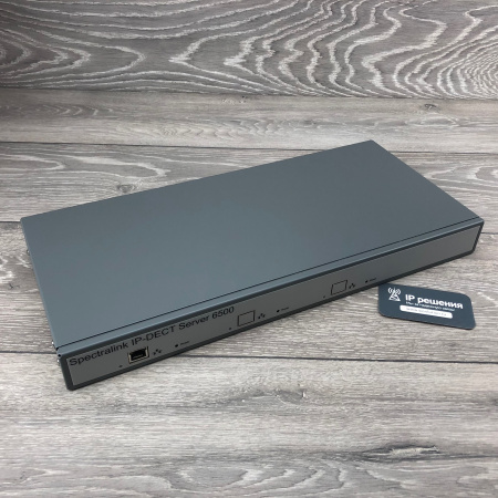 Spectralink IP-DECT Server 6500, контроллер системы (1U Rack, EU version, 30 users, power supply) Spectralink IP-DECT Server 6500, контроллер системы (1U Rack, EU version, 30 users, power supply)