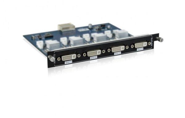 Плата входная для модульного матричного коммутатора Digis MMA-I4-DS, 1080P, x4 DVI (бесподрывный до 1080P)