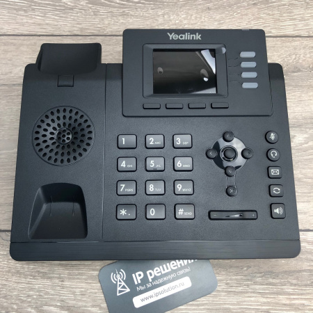 Yealink SIP-T33P, IP-телефон 4 аккаунта, цветной экран, PoE