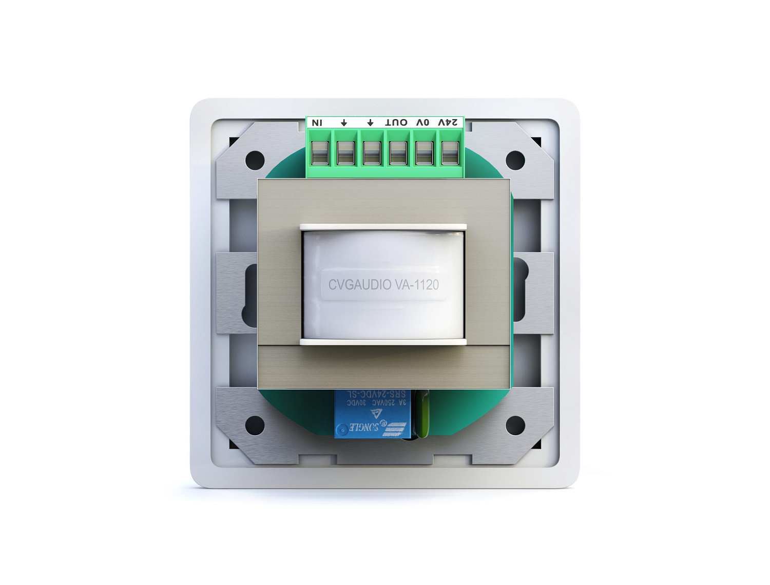 CVGaudio VA-1120, настенный, встраиваемый регулятор громкости для 100V систем CVGaudio VA-1120, настенный, встраиваемый регулятор громкости для 100V систем